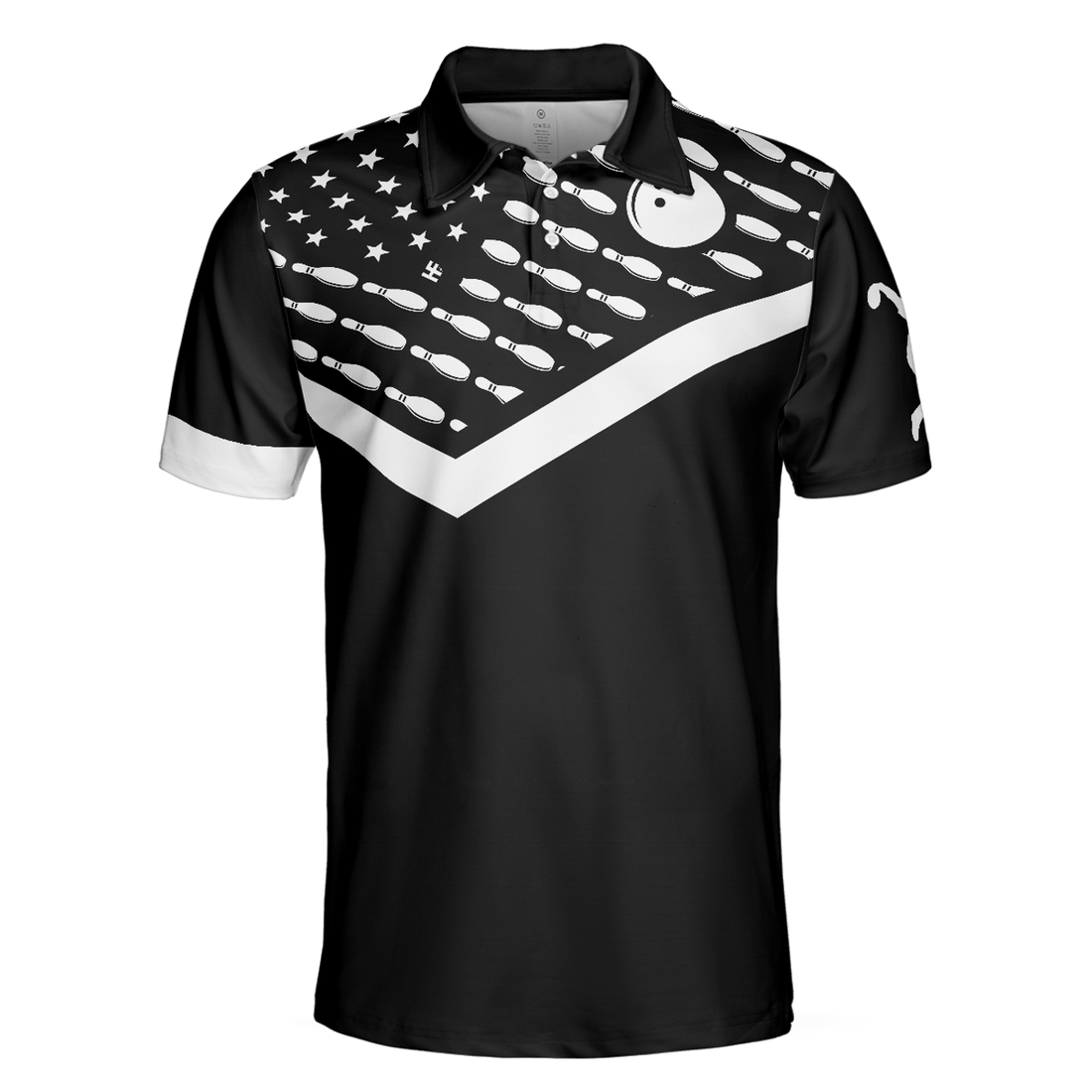 Bowling Men Polo Shirt - Spear Swear Drink Repeat Men Polo Shirt, Bowling Polo Shirt For Men - Perfect Gift For Friend, Family, Bowling Lovers