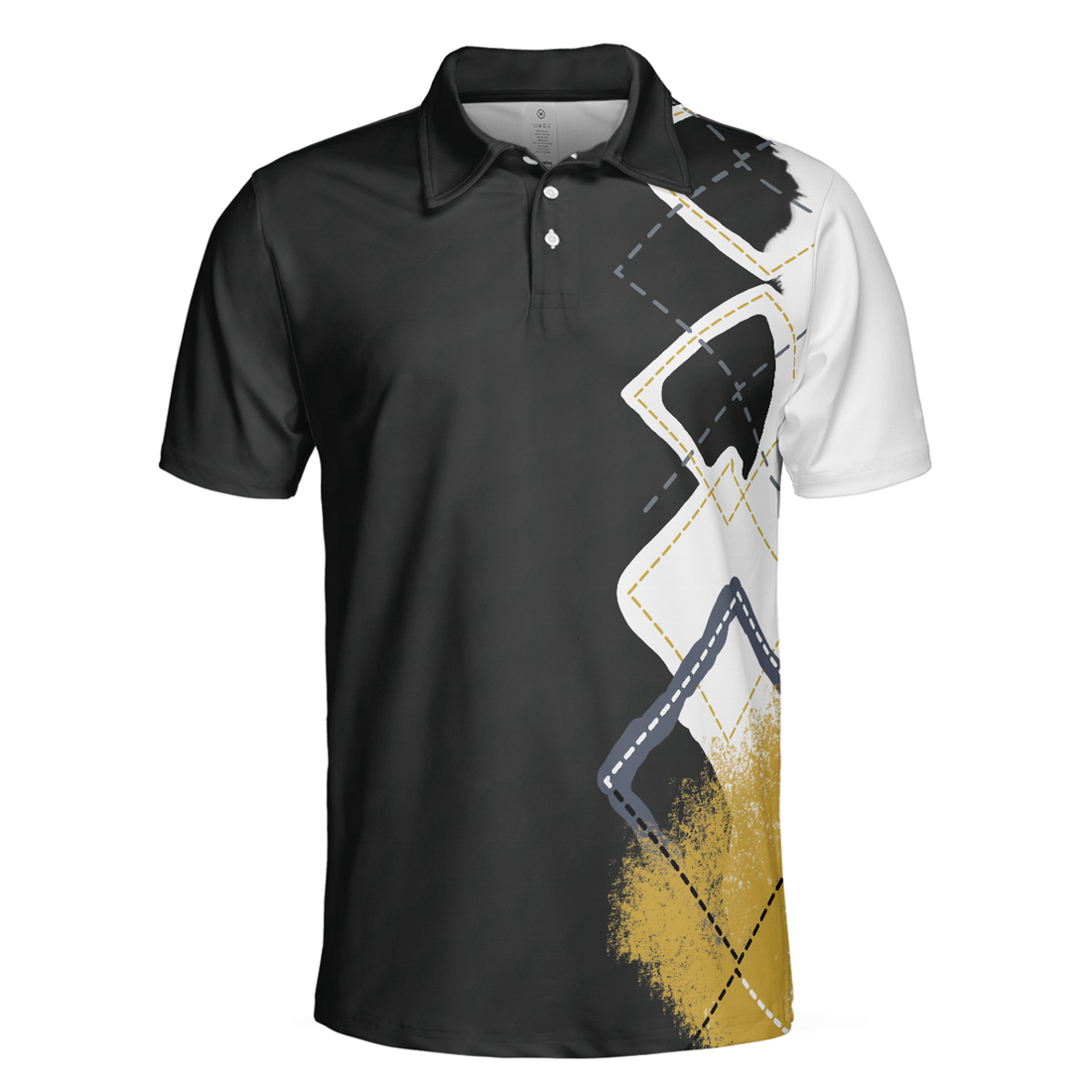 Golf Men Polo Shirt, Stress Is Caused Polo Shirt, Best Argyle Pattern Golf Shirt For Men, Colorful Golf Shirt - Perfect Gift For Men, Golfers