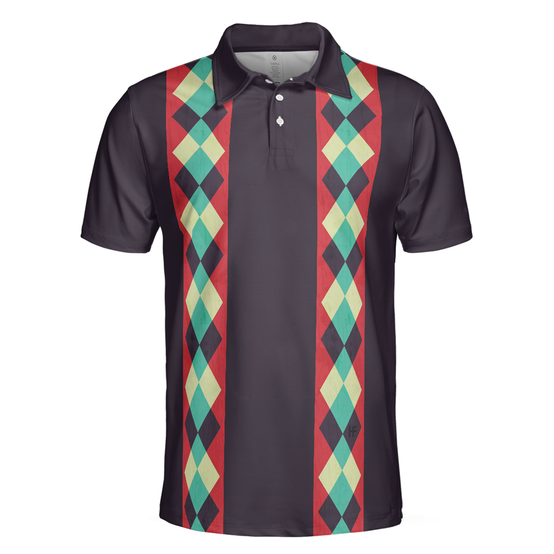Splits Happen Bowling Polo Shirt, Plaid Pattern Polo Bowling Style Shirt For Male Bowlers, Simple Shirt Design - Perfect Gift For Men, Bowlers