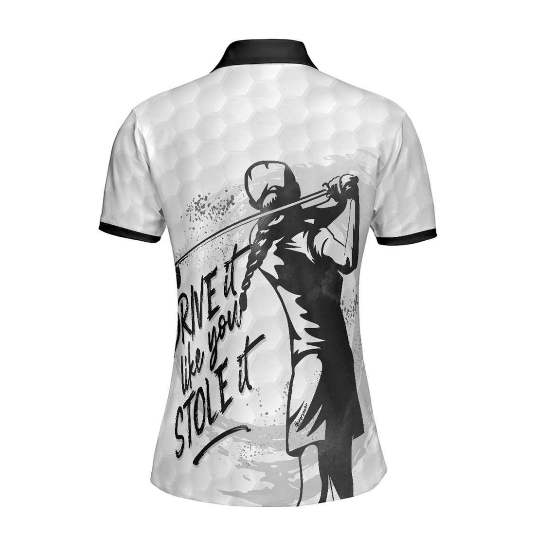 Drive It Like You Stole It Female Golfer ,Short Sleeve Women Polo Shirt, Polo Shirt Gift For Women, Best Gift For Women Golfers