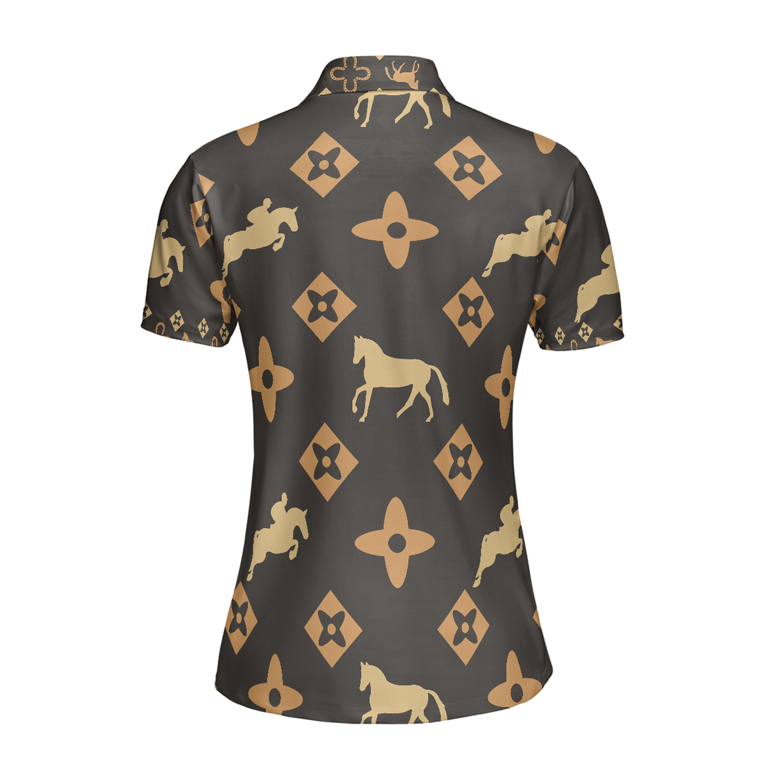 Women's Riding Polo Equestrian Short Sleeve Women Polo Shirt - Perfect Gift For Women