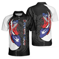 Coqui Puerto Rico Flag Polo Shirt, Usa Shirt With Puerto Rico Flag, Puerto Rico State Usa Shirt For Men And Women