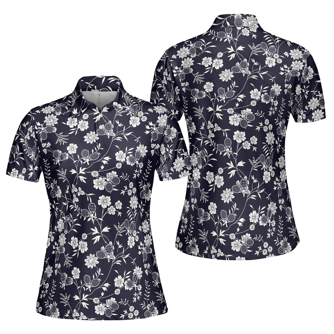 Elegant Tennis Polo Shirt For Women, Short Sleeve Women Polo Shirt, Tennis Polo For Ladies, Best Gift For Tennis Lovers