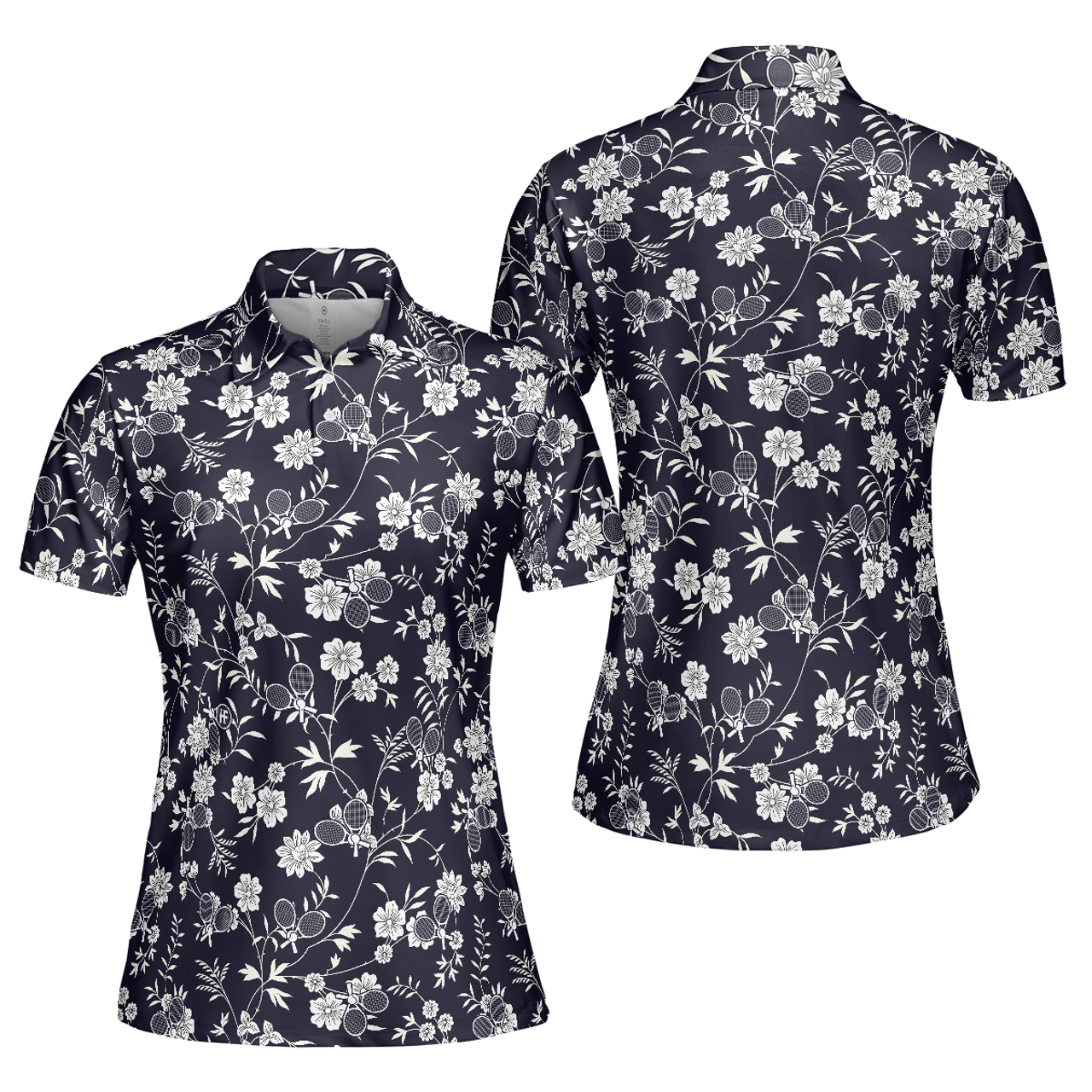 Elegant Tennis Polo Shirt For Women, Short Sleeve Women Polo Shirt, Tennis Polo For Ladies, Best Gift For Tennis Lovers