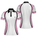 Golf Women Polo Shirt, Swing Swear And Repeat Golf Girl Life Golf Polo Shirt, Argyle Pattern Golf Shirt For Ladies - Perfect Gift For Women, Golfers