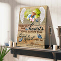 Personalized Photo Memorial Deep In Our Heart For Lost Loved Ones Canvas Prints And Poster
