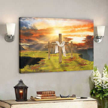 Bible Verse Canvas - Christian Canvas Wall Art - I Believe In God 