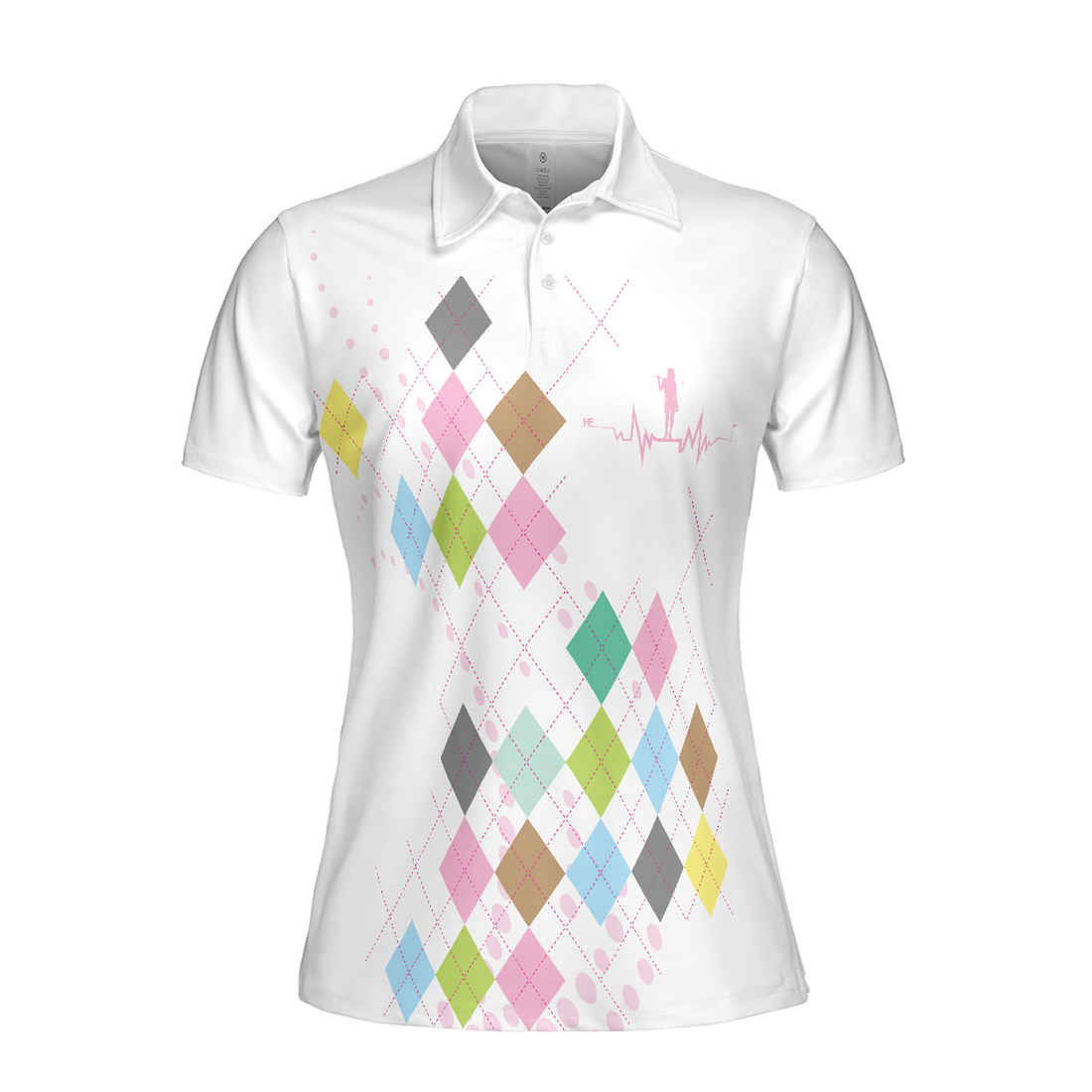 Move Over Boys Let A Girl Show You How To Golf Short Sleeve Women Polo Shirt