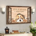 Give It To God And Go To Sleep 5 - Bible Verse Canvas - Scripture Canvas Wall Art 