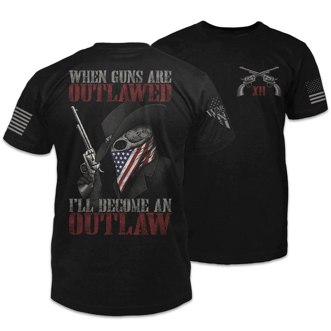 Outlaw Shirt 3D All Over Printed, When Guns Are Outlawed T-Shirt
