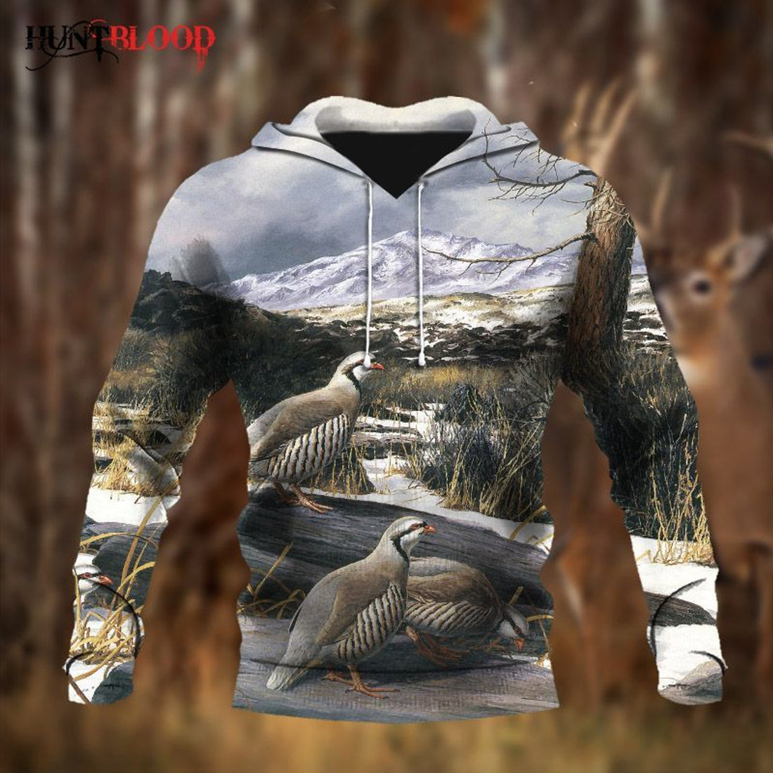 FUNSTUFFPRINT Partridge Ddkl Lcta Unisex 3D Hoodie and Zip Hoodie