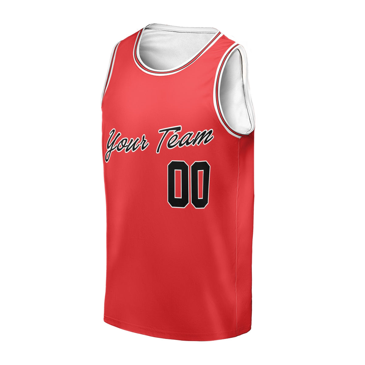 Personalized 1984/85 Chicago Basketball Jersey – Red Heritage Style, Custom Name & Number for Kids, Youth & Adults-3