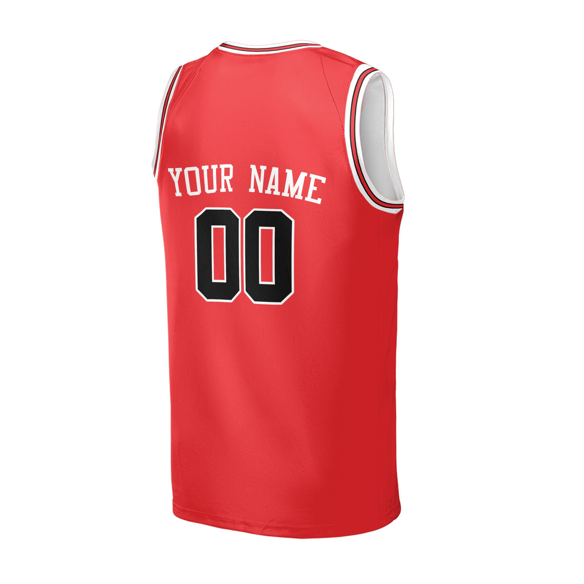 Personalized 1984/85 Chicago Basketball Jersey – Red Heritage Style, Custom Name & Number for Kids, Youth & Adults-4