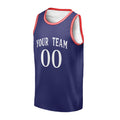 Personalized 1984/85 Los Angeles Basketball Jersey – Navy Heritage Style, Custom Name & Number for Kids, Youth & Adults-3