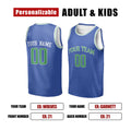 Personalized 1995/96 Minnesota Basketball Jersey – Blue Heritage Style, Custom Name & Number for Kids, Youth & Adults-2