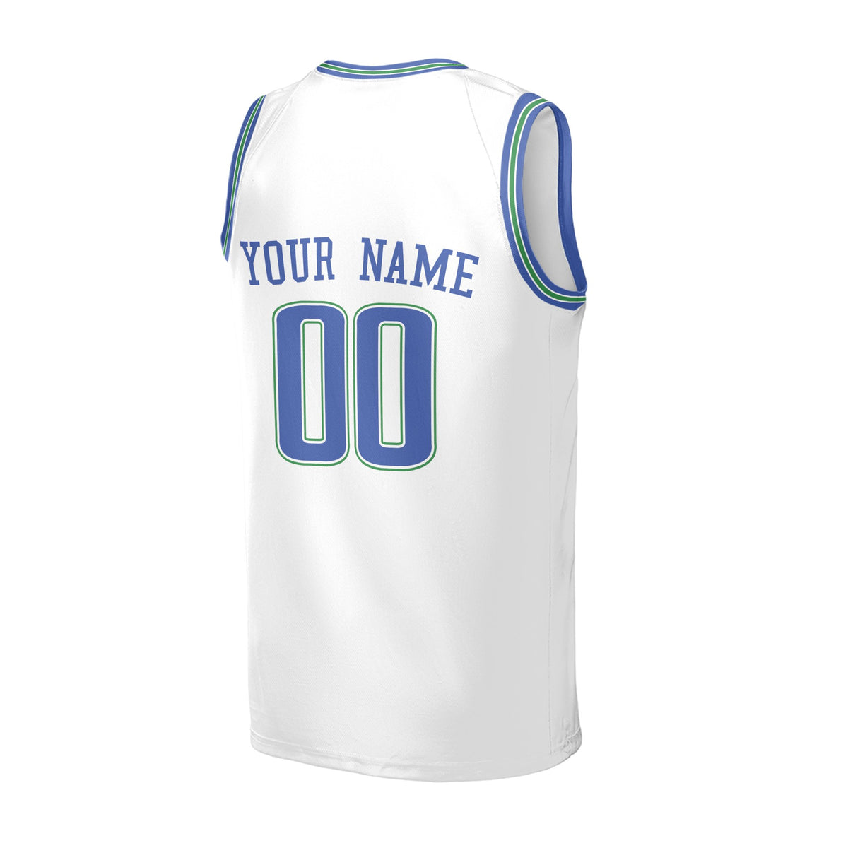 Personalized 1995/96 Minnesota Basketball Jersey – White Heritage Style, Custom Name & Number for Kids, Youth & Adults-4