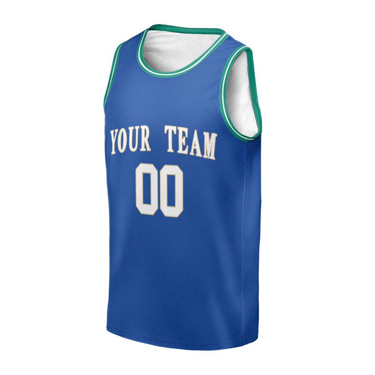 Personalized 1998 Dallas Basketball Jersey – Royal Blue Retro Style, Custom Name & Number for Kids, Youth & Adults-3