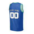Personalized 1998 Dallas Basketball Jersey – Royal Blue Retro Style, Custom Name & Number for Kids, Youth & Adults-4