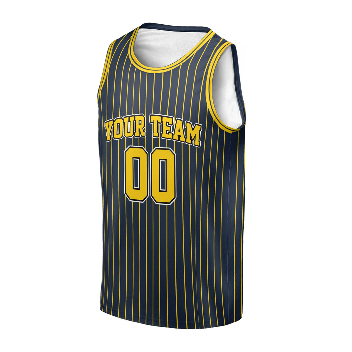 Personalized 2003/04 Indiana Basketball Jersey – Navy Heritage Style, Custom Name & Number for Kids, Youth & Adults-3