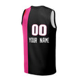 Personalized 2005/06 Miami Basketball Jersey – Black Pink Heritage Style, Custom Name & Number for Kids, Youth & Adults-4