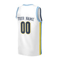 Personalized 2016/17 Denver Basketball Jersey – White Throwback Style, Custom Name & Number for Kids, Youth & Adults-4
