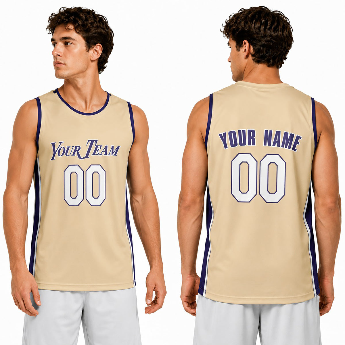 Personalized 2020 Los Angeles Basketball Jersey – Gold Tribute Style, Custom Name & Number for Kids, Youth & Adults-1