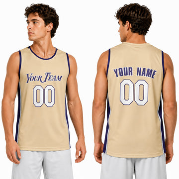 Personalized 2020 Los Angeles Basketball Jersey – Gold Tribute Style, Custom Name & Number for Kids, Youth & Adults-1