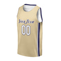 Personalized 2020 Los Angeles Basketball Jersey – Gold Tribute Style, Custom Name & Number for Kids, Youth & Adults-3