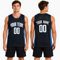 Personalized 2024 Orlando Basketball Jersey – Black Classic Style, Custom Name & Number for Kids, Youth & Adults-1