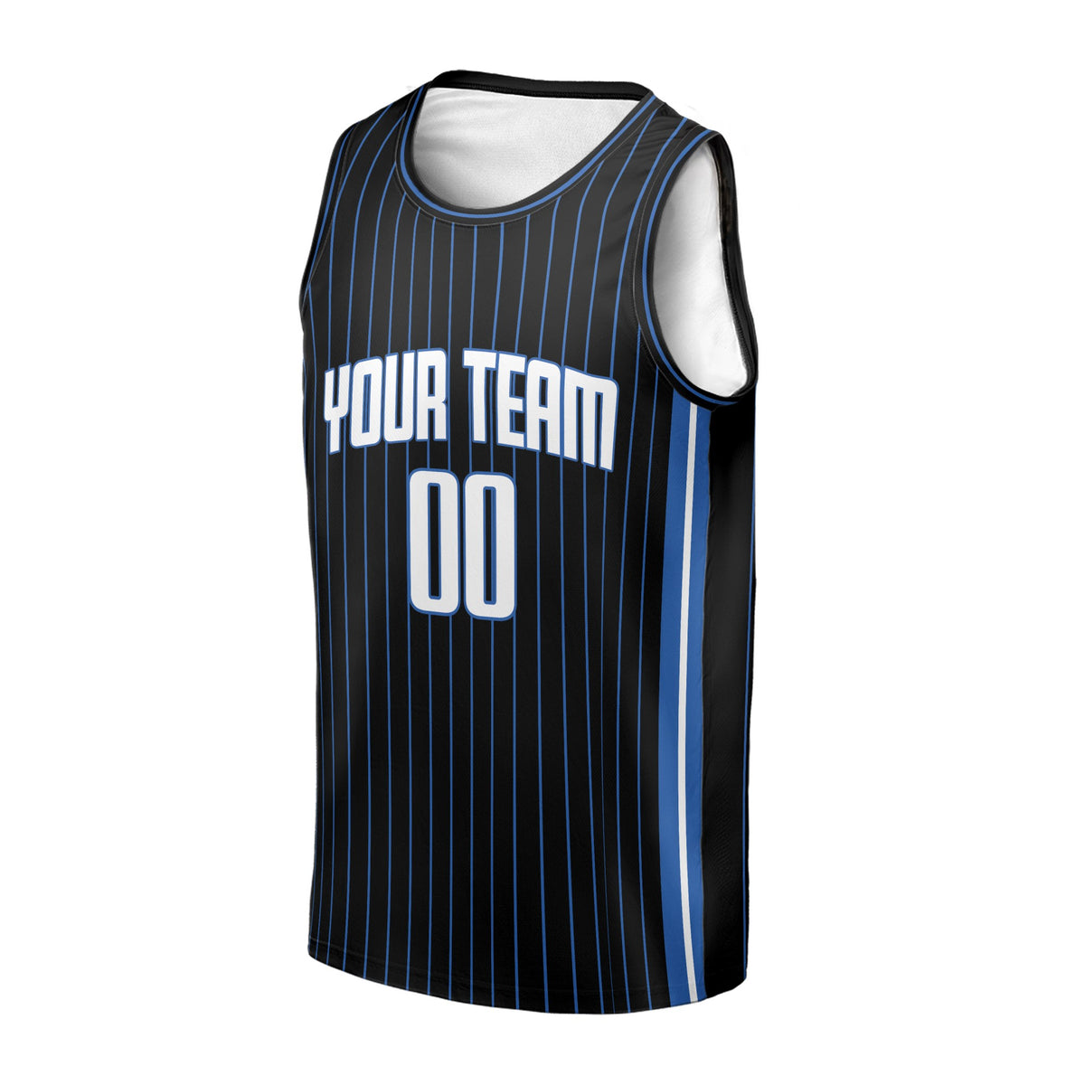 Personalized 2024 Orlando Basketball Jersey – Black Classic Style, Custom Name & Number for Kids, Youth & Adults-3