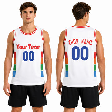 Personalized 2024/25 Philadelphia Basketball Jersey – White City-Inspired Style, Custom Name & Number for Kids, Youth & Adults-1