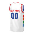 Personalized 2024/25 Philadelphia Basketball Jersey – White City-Inspired Style, Custom Name & Number for Kids, Youth & Adults-4