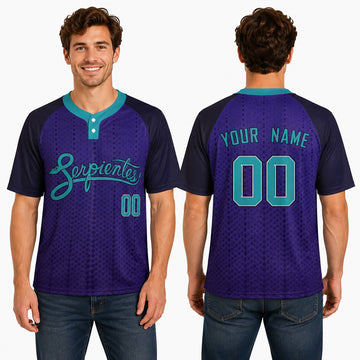 Personalized 2025 Arizona Two-Button Baseball Jersey – City-Inspired Style, Custom Name & Number for Men, Women & Youth-1