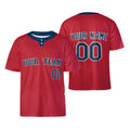 Personalized 2025 Boston Two-Button Baseball Jersey – Alternate Style, Custom Name & Number for Men, Women & Youth-3