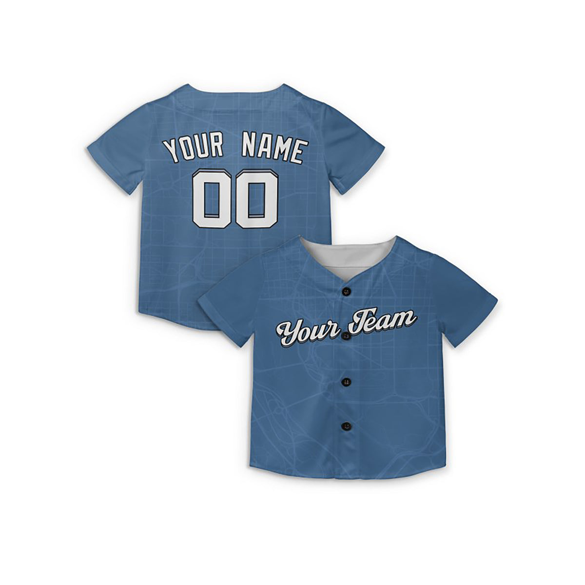Personalized 2025 Washington Baseball Jersey – Blue City-Inspired Style, Custom Name & Number for Kids & Adults-5