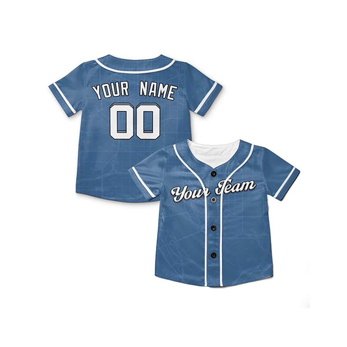 Personalized 2025 Washington Baseball Jersey – Blue City-Inspired Style, Custom Name & Number for Kids & Adults-6