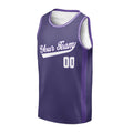Personalized 2025/26 Sacramento Purple City Basketball Jersey – Custom Name & Number-3