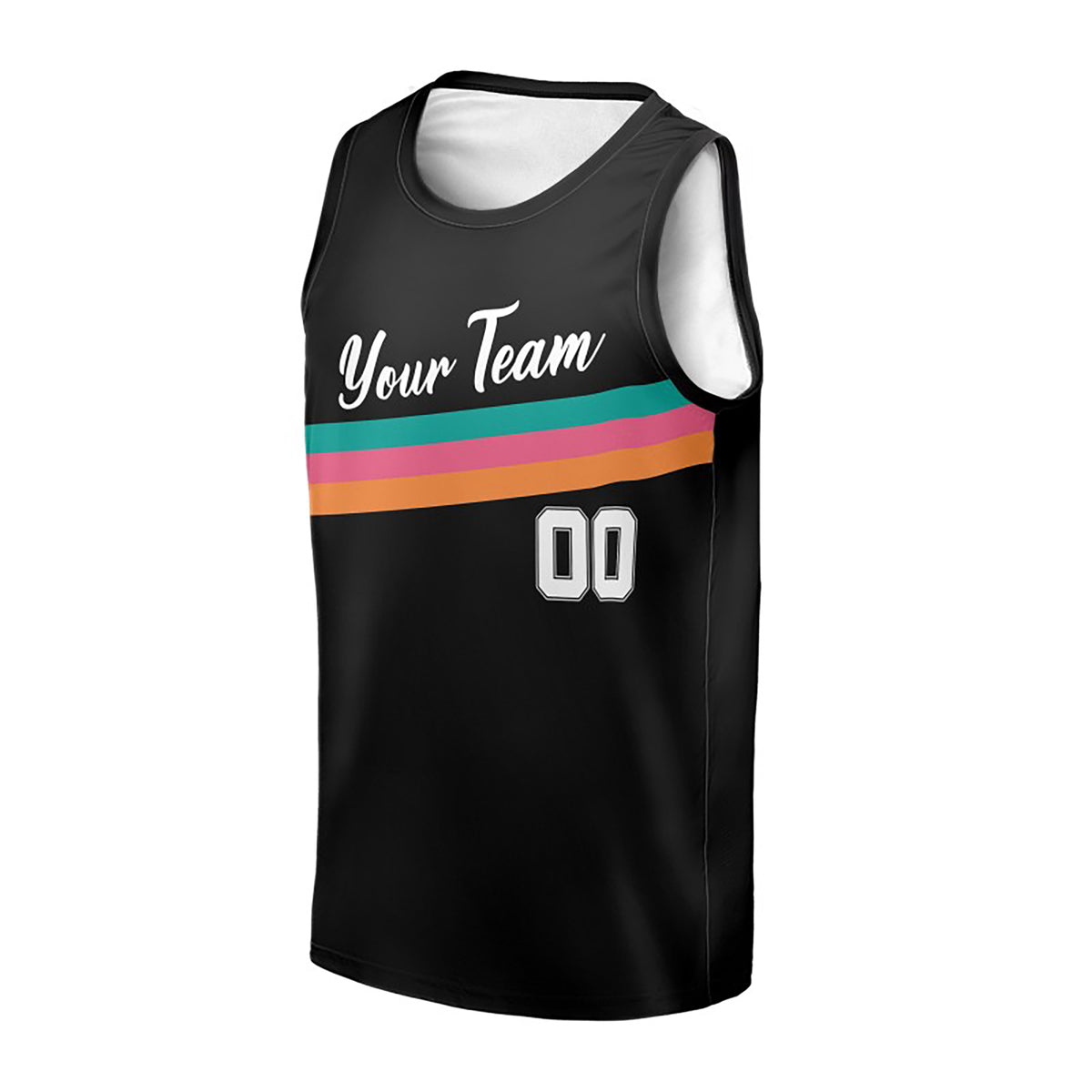 Personalized 2025/26 San Antonio Black City Basketball Jersey – Custom Name & Number-3