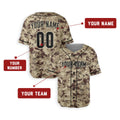 Personalized Arizona Baseball Jersey – Camo Camouflage Style, Custom Name & Number for Kids & Adults-2