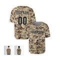 Personalized Arizona Baseball Jersey – Camo Camouflage Style, Custom Name & Number for Kids & Adults-3