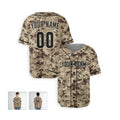 Personalized Arizona Baseball Jersey – Camo Camouflage Style, Custom Name & Number for Kids & Adults-4