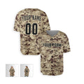 Personalized Arizona Baseball Jersey – Camo Camouflage Style, Custom Name & Number for Kids & Adults-5