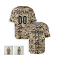 Personalized Arizona Baseball Jersey – Camo Camouflage Style, Custom Name & Number for Kids & Adults-6