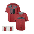 Personalized Arizona Baseball Jersey – Red Alternate Style, Custom Name & Number for Kids & Adults-6