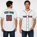 Personalized Arizona Baseball Jersey – White Home-Inspired Style, Custom Name & Number for Kids & Adults-1