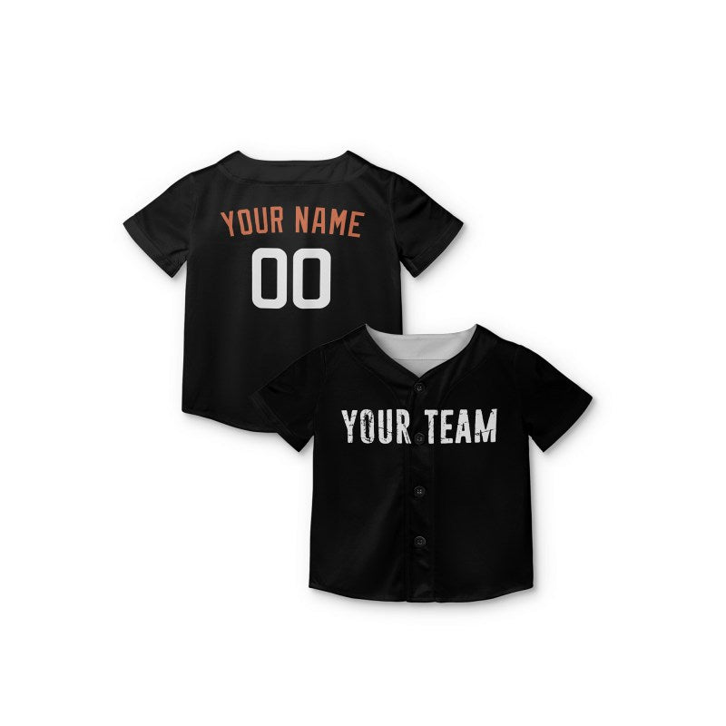 Personalized Baltimore Black City Baseball Jersey – Custom Name & Number-7