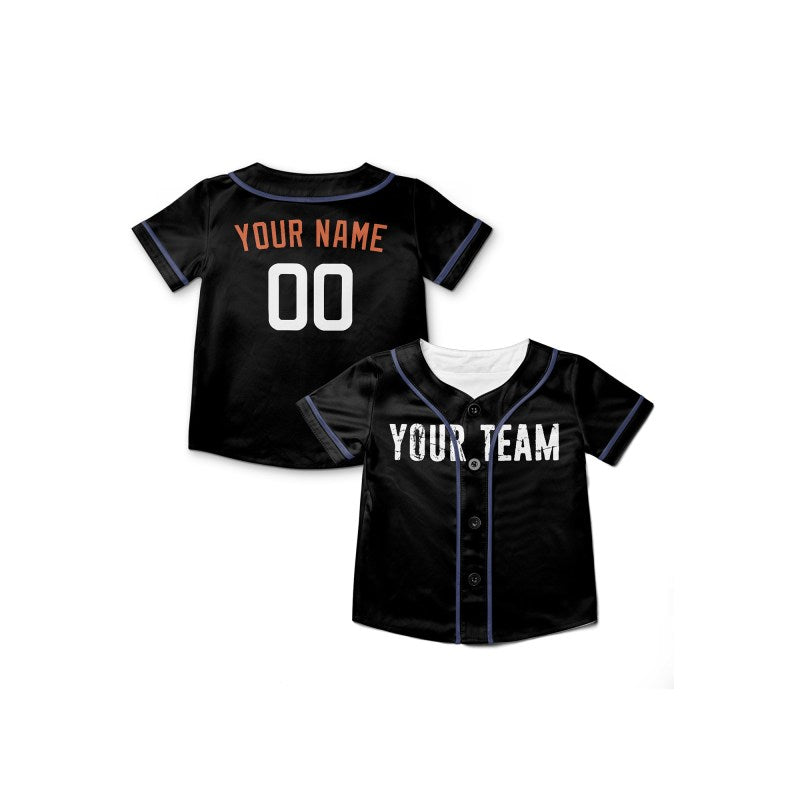 Personalized Baltimore Black City Baseball Jersey – Custom Name & Number-8