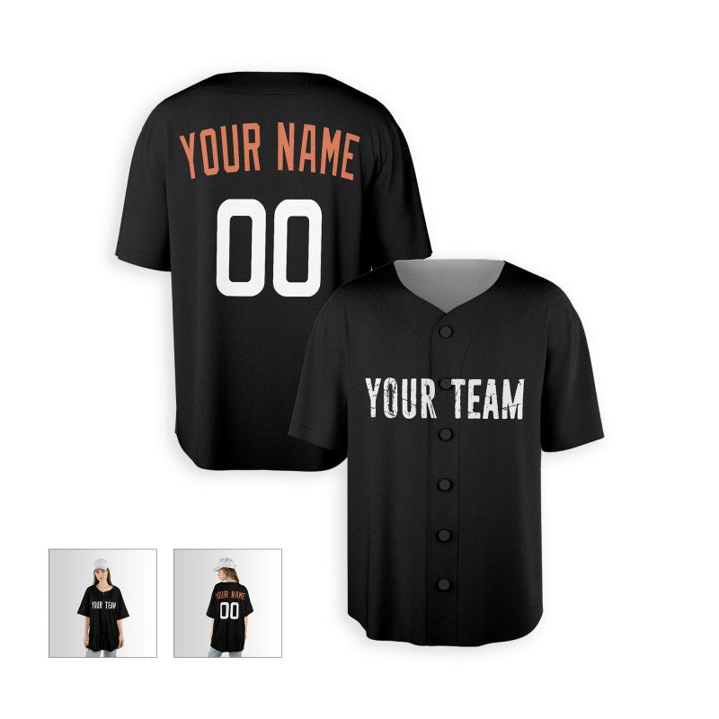 Personalized Baltimore Black City Baseball Jersey – Custom Name & Number-5