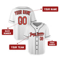 Personalized Baltimore White Baseball Jersey – Custom Name & Number, Kids & Adults-2