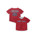 Personalized Boston Baseball Jersey – Red Alternate Style, Custom Name & Number for Kids & Adults-7